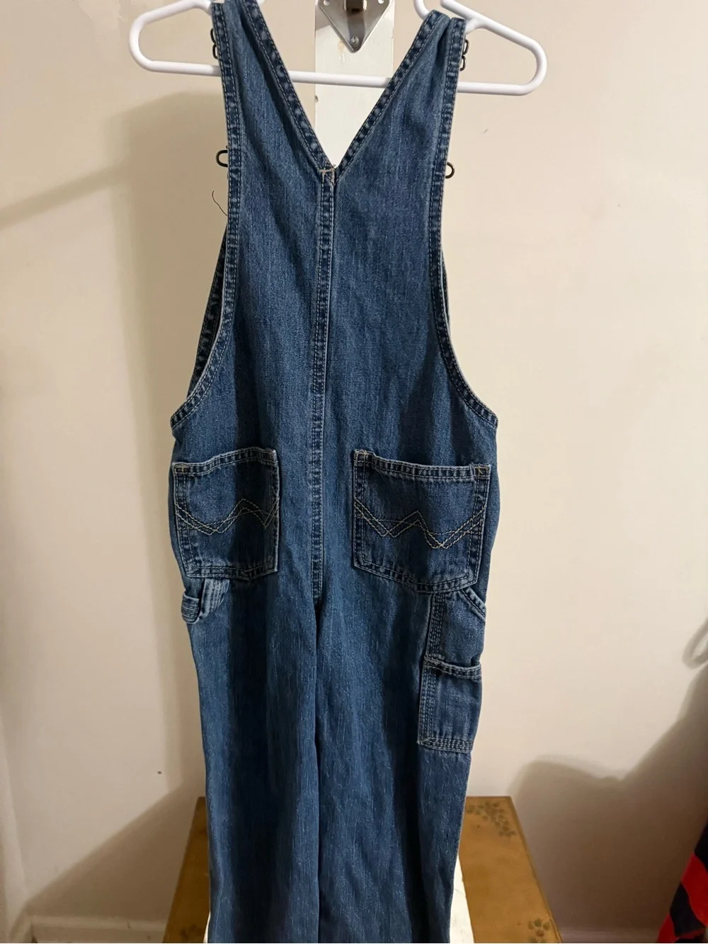 N/A denim bib